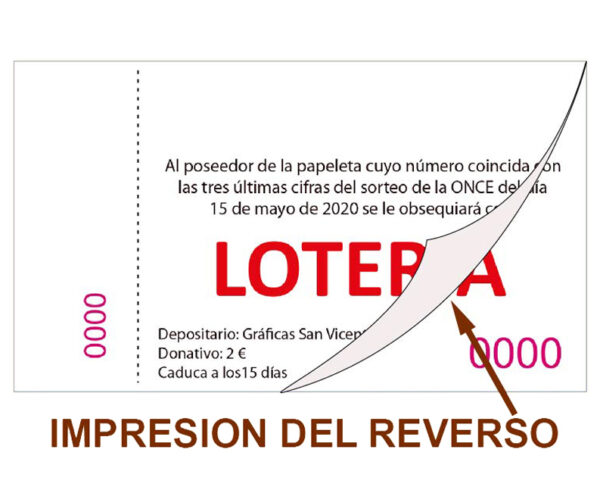 impresion loterias y rifas reverso